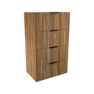 Lugna 1024 x 600 x 380mm Cove 4 Drawer Storage Cabinet