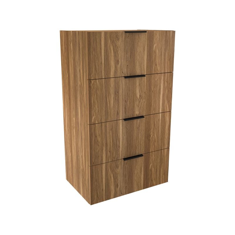 Lugna 1024 x 600 x 380mm Cove 4 Drawer Storage Cabinet