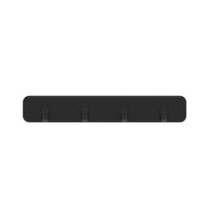 Mode 4 Black Hooks On Black Board Key Rack