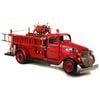 Boyle Metal Ornament Home Decor Collectible Chevy Fire Truck 45x14.5x19cm