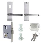 MNC Mortice Lock and Handle Kit - Storeroom Lock (Non Handed)