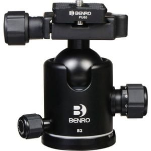 Benro B2 Ball Head 40mm, Sep Drag Control, Pu60 Plate