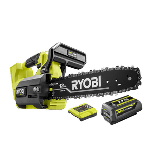 RYOBI 36V HP Brushless 12" (305mm) Top Handle Chainsaw 4Ah Kit