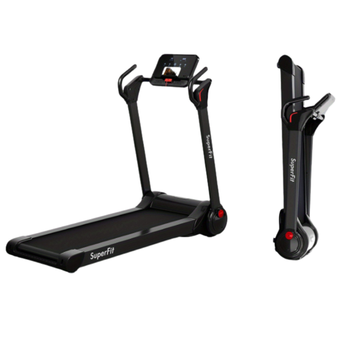 NNETM Folding Electric Treadmill 2.25HP (Black)