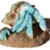 Aqua One Hermit Crab Mother & Baby Blue Ornament 8.1x6.7x5.8cm (37180bl)