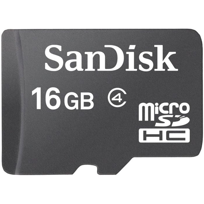 Sandisk 16gb Microsd Card – Class 4, Ideal For Cameras, Tablets & Pcs, Reliable Storage