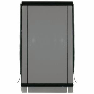 Bistro Blinds 210 x 240cm 0.75mm Charcoal PVC Outdoor Blind