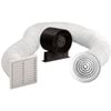 Manrose 100mm White Shower Fan Kit