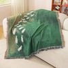 Anycozy Throw Blanket 130x160cm Grassland Sheep Tassel Camping Mat
