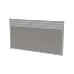 Sector Panel Fencing 1.2/0.3m Gull Grey Styleline Fencing Panel 2420mm Wide