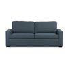 Felicity 2 Seater Fabric Queen Sofa Bed Memory Mattress Ink Blue