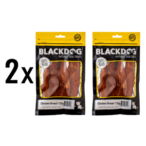 2 X Black Dog Australian Chicken Breast Fillet 120g