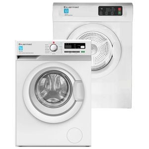 Front Load 8kg Washing Machine Bundle With Clothes Dryer