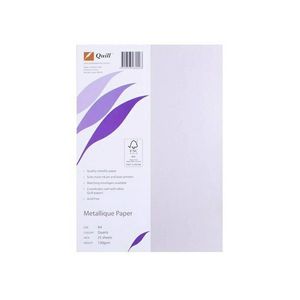 Quill A4 Metallique Paper (25pk) (Kim Quartz)
