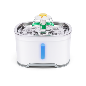 Yes4pets 2.5l Automatic Electric Pet Water Fountain Dog Cat Water Feeder Bowl Dispenser