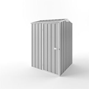 EnduraShed 1.5 x 1.5 x 2.27m Tall Gable Roof Garden Shed - Zincalume