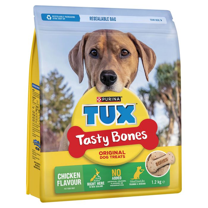 Tux 1.2kg Tasty Bones Original Dog Treats