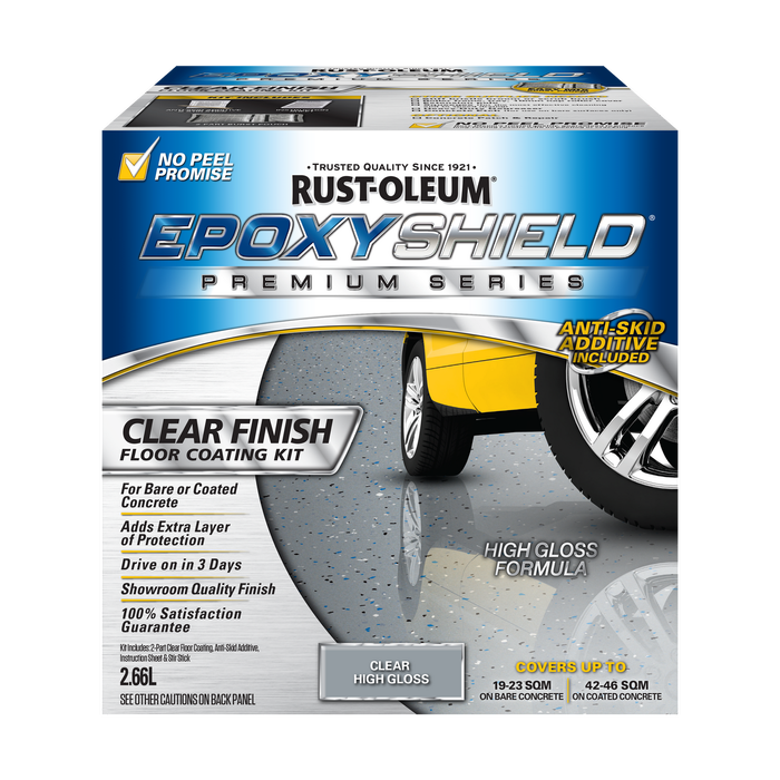 Rust-Oleum Clear Gloss EpoxyShield Premium Concrete And Garage Coating ...