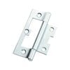 Lane 90 x 54 x 1.6mm Zinc Plated Fixed Pin Easy Fit Hinge - 2 Pack