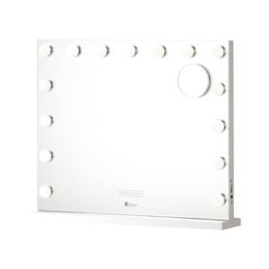 Oikiture Makeup Mirror 60x52cm Bluetooth Hollywood Vanity Wall Mirrors
