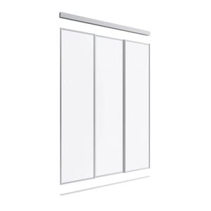 Lugna 2400 x 1800mm 3 Door Glass Opti-Panel Package
