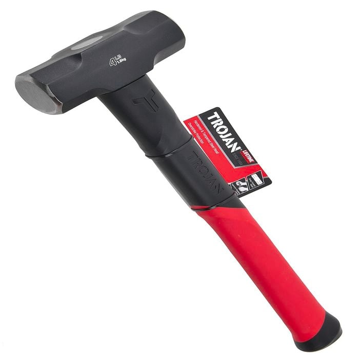 Trojan 1.8kg Fibreglass Handle Sledge Hammer