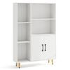 Costway 119cm Kitchen Cabinet 2 Doors Buffet Sideboard White