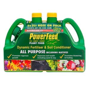 PowerFeed 2 x 2L Hose On Liquid Fertiliser - Twin Pack