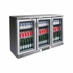 Thermaster Under Bench Three Door Bar Cooler Stainless Steel  - 320L SC316SG
