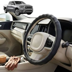 Australian Goose Steering Wheel Cover for RAM 1500 Limited 2019 - Current (DT) Circle Black