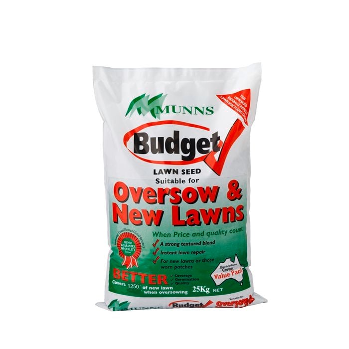 Munns 25kg Budget Lawn Seed Mix