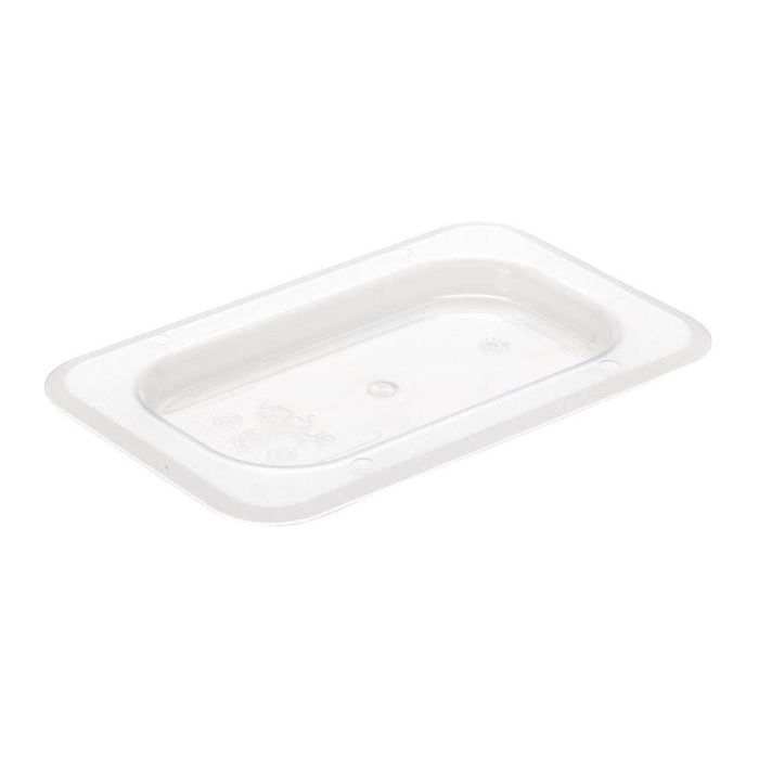 Vogue Gastronorm Lid Gn 1/9 Clear Polycarbonate Commercial Kitchen Storage