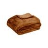 Tuscany Luxury Faux Sheep Wool Fur Throw Rug Brown