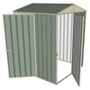 Build-a-Shed 1.5 x 1.5 x 2.3m Single Hinged Door Gable Shed with Single Hinged Side Door - Green