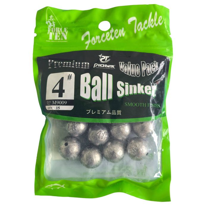 Forceten Ball Sinker 4 Value Pac Qty 15