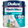 Dulux 4L Interior Paint Wash&Wear +PLUS Kitchen & Bathroom Semi Gloss Vivid White - 4L