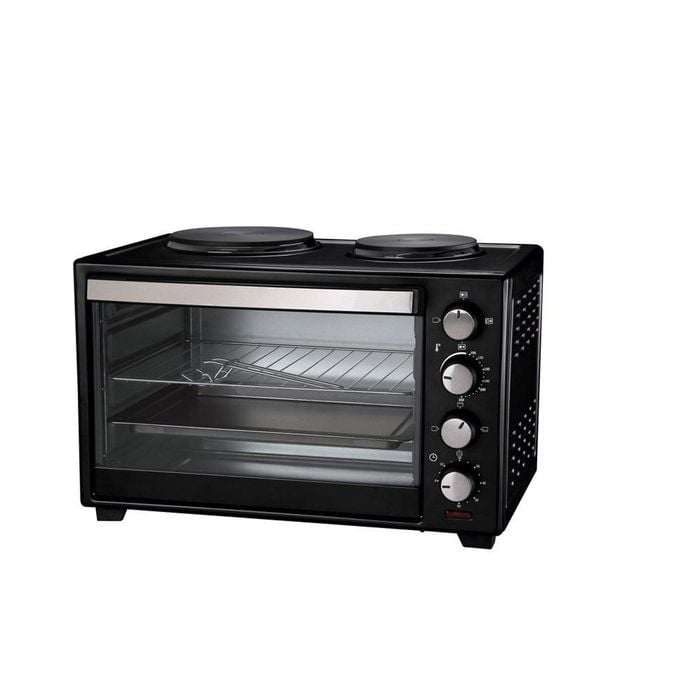 Maxim Benchtop Oven With Dual Hotplates 30l 50.5x36.3x33.1cm