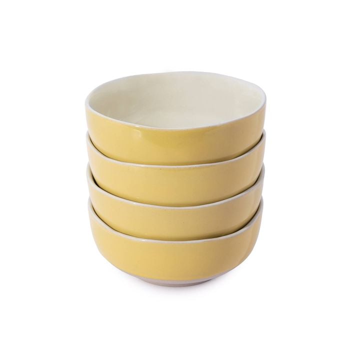 Jamie Oliver Set Of 4 Big Love Stoneware Brilliant Bowls