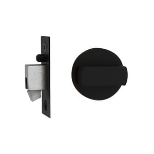 Austyle Black 45mm Sliding Door Self Latching 59027