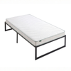 Zinus King Single Durable Quick Lock Metal Bed Frame & Bonnell Spring Mattress Set, Essential Inner Spring