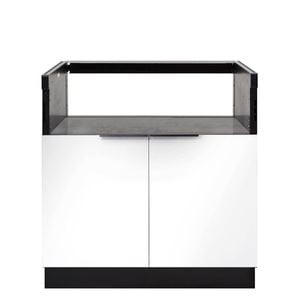 AlfrescoPlus 890mm Arctic White BBQ Module And Air Frame