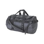 70L Waterproof Travel Duffle Gym Bag Overnight Travel Luggage - Black