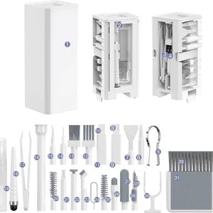 Veloreo 32 in 1 Keyboard Multi-Function Cleaning Kit For Earbuds Phones Keyboard