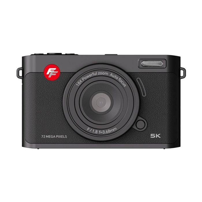Firefly Pixus Deluxe Digital Compact Camera Portable Stylish - Black
