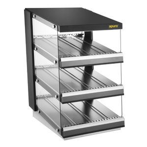 Apuro Sloped Chute Food Warmer 3 Shelf - HW926-A
