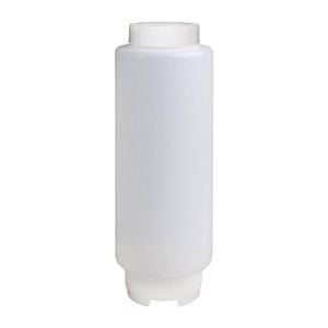 Vogue Rotation Squeeze Bottle Clear 570ml Commercial Kitchen Sauce Dispenser