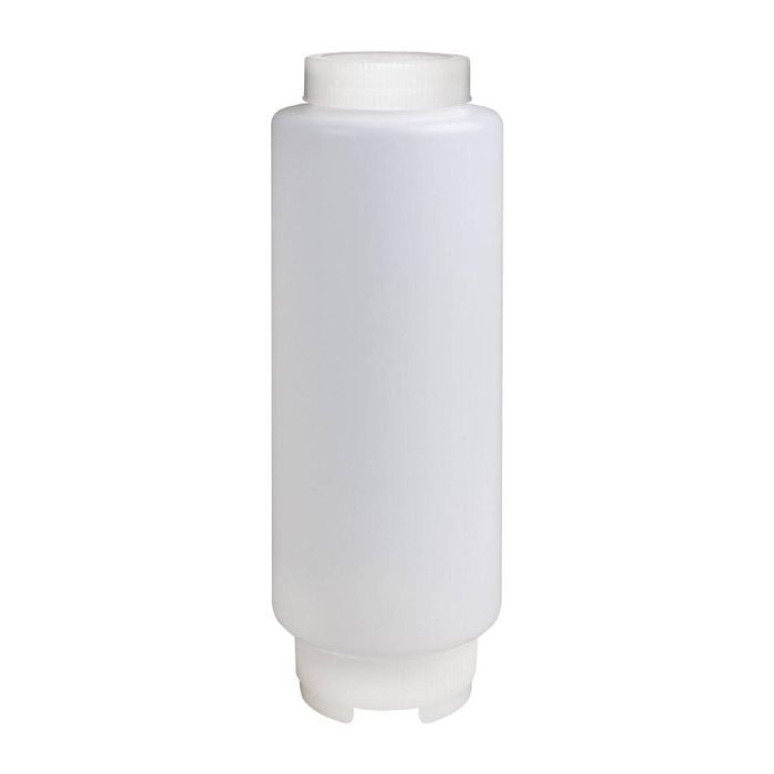 Vogue Rotation Squeeze Bottle Clear 570ml Commercial Kitchen Sauce Dispenser