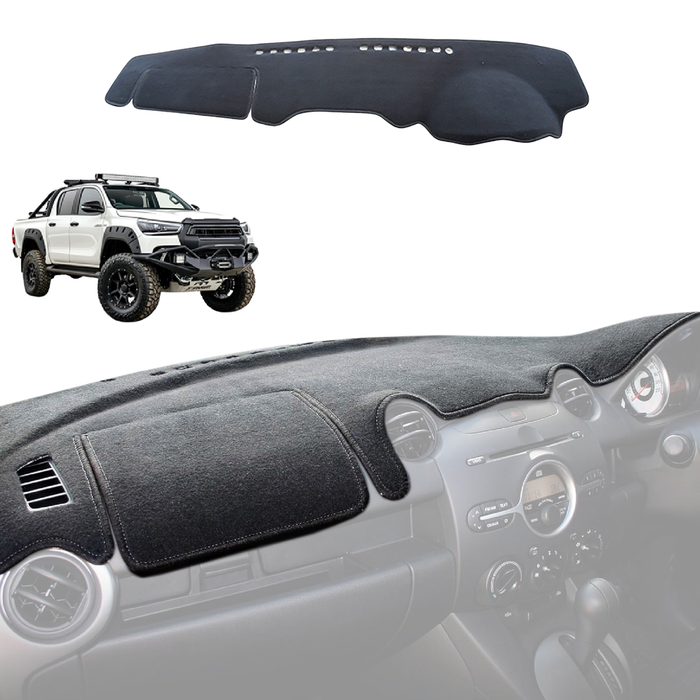 For Toyota Hilux Sr/sr5 My10-my12 03/2005-08/2015 Custom Car Dash Mat Dashmat