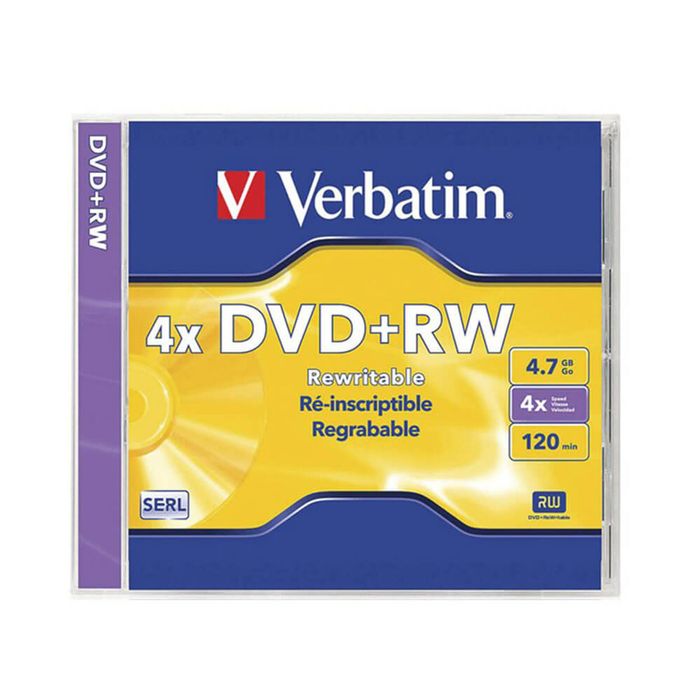 Verbatim DatalifePlus SERL Disc with Case 4.7GB (4x DVD+RW)