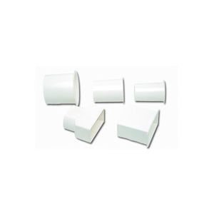 PVC Spouting Dropper Round 80mm White - 80mm